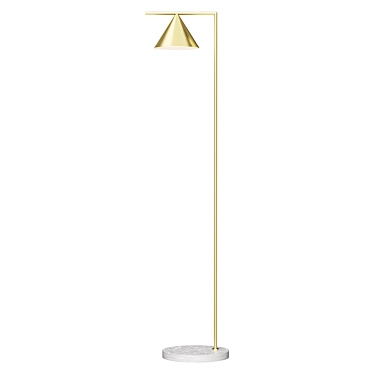 Designer Floor Lamp Captain Flint 3D model image 1 