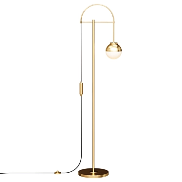 Designer Floor Lamp 01-36 3D model image 1 