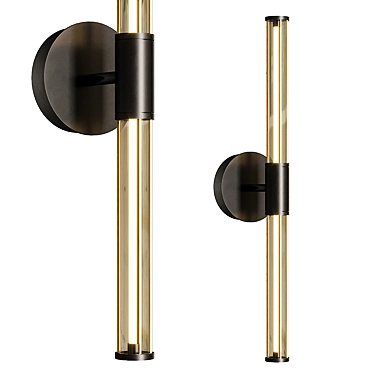 Torrent Wall Light 3D Model 3D model image 1 