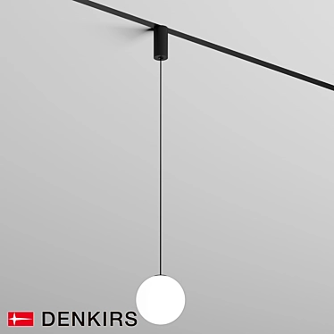 Smart Pendant Track Light - DENKIRS DK8052 3D model image 1 