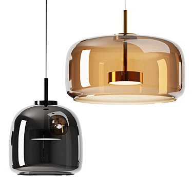 Sleek Design Lamp Nalle 3D model image 1 