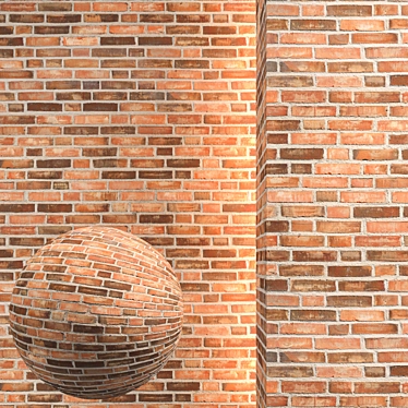 Texture Bundle: Seamless Brick Set 3D model image 1 