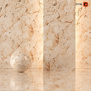 Brown Marble Decoration 8k PBR Texture and Material DrCG 127