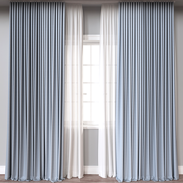 Versatile 3D Curtain Model, 117574 Polygons 3D model image 1 