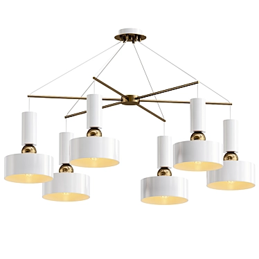 Maytoni Void Chandelier: Modern Elegance 3D model image 1 