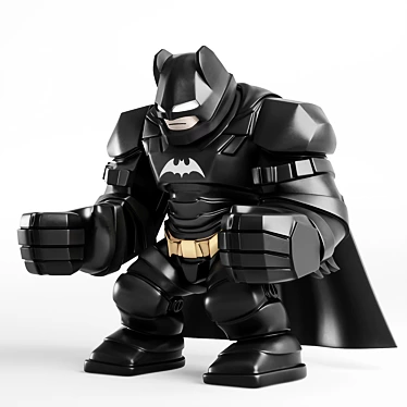 Batman Lego Action Figure 3D model image 1 