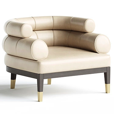 Translation needed: No

Luxury Contemporary Armchair by Usona 3D model image 1 