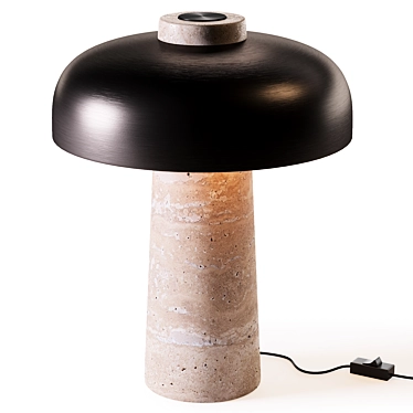 Modern Reverse Table Lamp 3D model image 1 