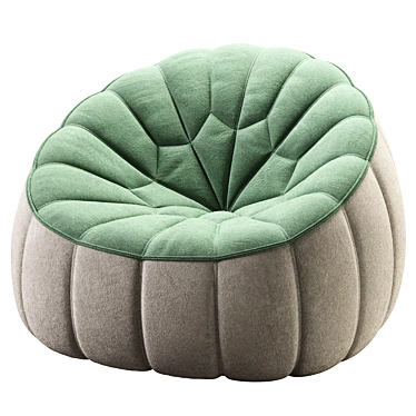 Complete Element Ottoman Armchair 3D model image 1 