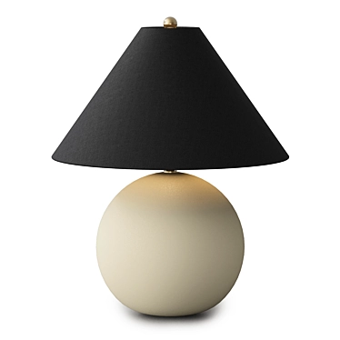 Table Lamp Tess by Louvre Home 3D model image 1 