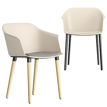 SOLO Corfu Chair: Modern Design 3D model image 1 