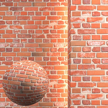  Seamless Texture Brick-085 Pack 3D model image 1 