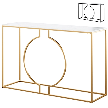  Miami Loft Console, Kare Design 3D model image 1 