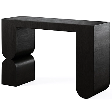 Sleek Console by Kare Design 3D model image 1 