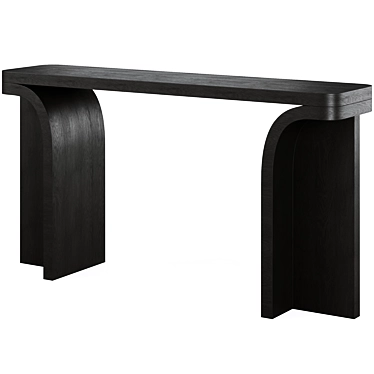 Hamish Console Table Urban Elegance 3D model image 1 