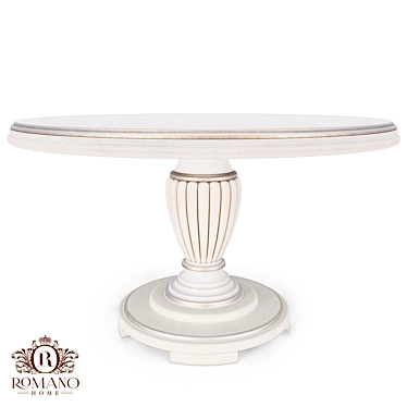 Handcrafted Dining Table Franco 3D model image 1 