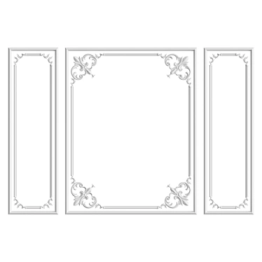 Elegant Wall Solution №60 3D model image 1 