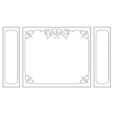 Custom Wall Solution No.61 3D model image 1 