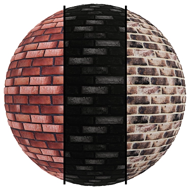  AR Firebrick Stone Texture Set 3D model image 1 