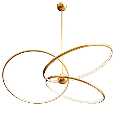 Modern Alula Pendant Light Fixture 3D model image 1 