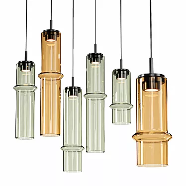 BAMBOO FOREST Glass pendant lamp By BROKIS