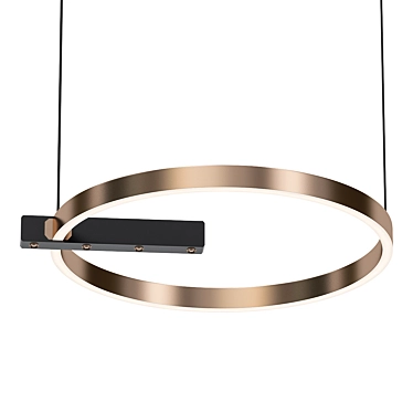 Elegant Veritate Pendant Light 3D model image 1 