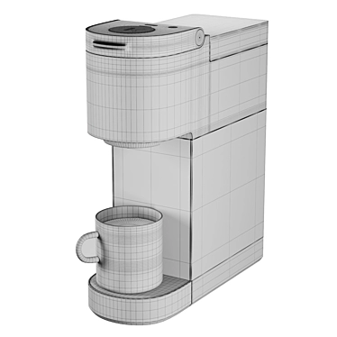 Compact Single Serve Coffee Maker 3D model image 1 