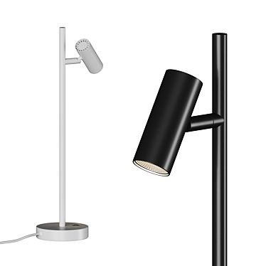 Swivel Design Table Lamp 3D model image 1 