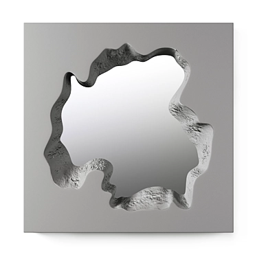 Stone Mirror Collection: Broken Stone 3D model image 1 