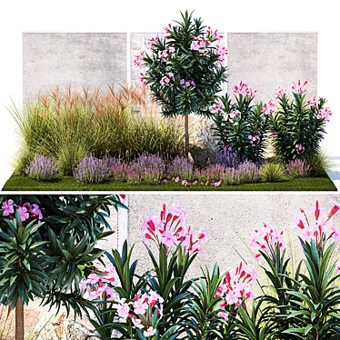 Urban Oasis Collection: Plants & Trees Set 3D model image 1 