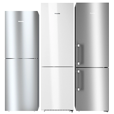 Miele Fridge Set: KFNS 28463, KFN 28132, KFN 4795 3D model image 1 