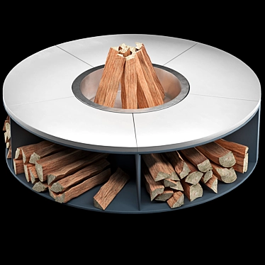 Laubo Fuego Fire Pit Grill 3D model image 1 