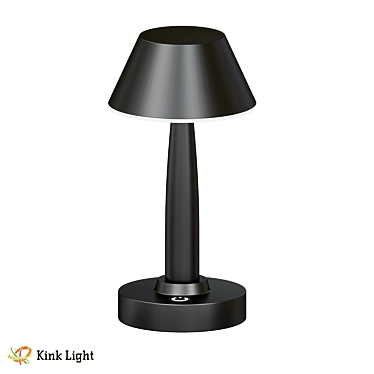 Snork Dimmable Table Lamp Black 3D model image 1 