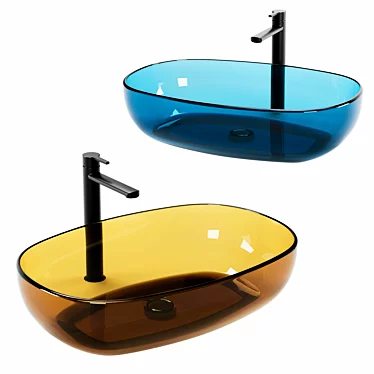 Sink ABBER Kristall Onyx/Opal