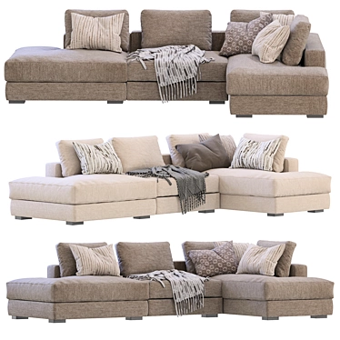 Modern BoConcept Cenova Sofa 3D model image 1 