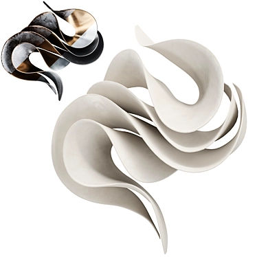 Sculpture Vasso Fragkou / Abstract Wave 02