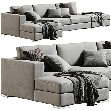 Modern Jesse Alfred Sofa Set 3D model image 1 