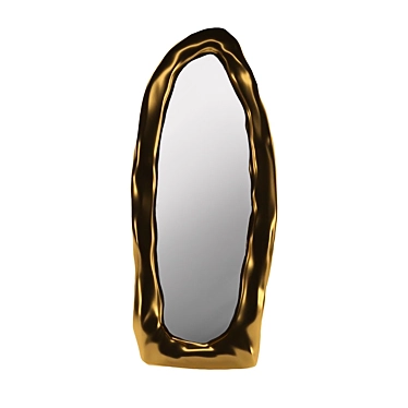 Irregular Frame Mirror by O.Garikova 3D model image 1 