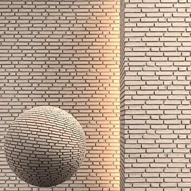 Seamless Texture Set with Displacement 3D model image 1 