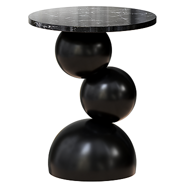 Modern Frisko Side Table Stand 3D model image 1 