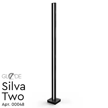 Elegant Minimalist Floor Lamp 3D model image 1 