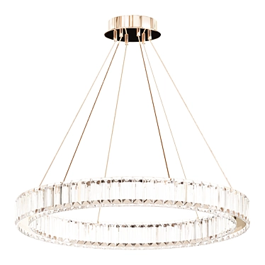 Chandelier Hanging chandelier Elegant metal glass Lamp