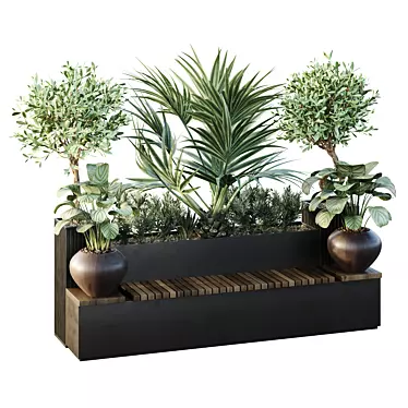 Outdoor Garden Box Variety Set 3D model image 1 