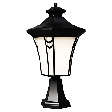 Taurus Outdoor Lamp Fixture 3D model image 1 