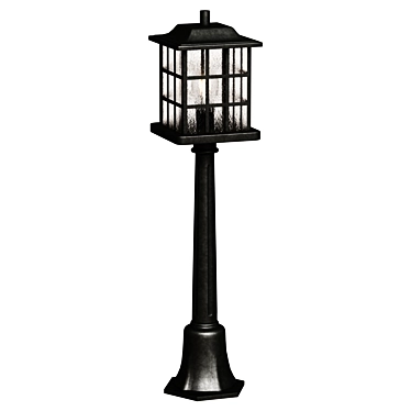 Amalfi Outdoor Lamp Post 3D model image 1 