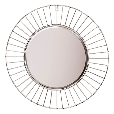 Elegant Wall Mirror 56x8x56cm 3D model image 1 