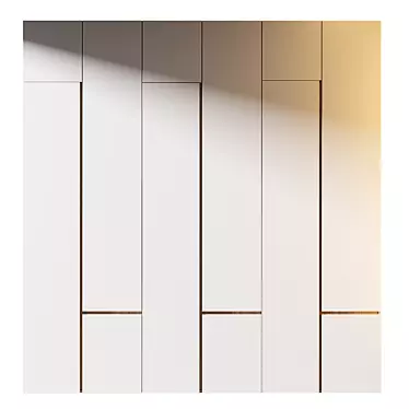 Modern Wardrobe Model 131 3D model image 1 