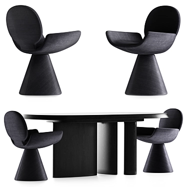 Table and chairs Bonaldo Padiglioni Youpi