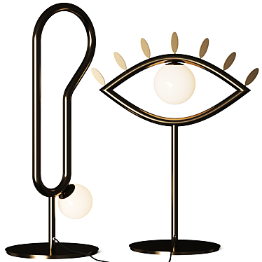 Visio Masiero Table Lamp, Dynamic Design 3D model image 1 