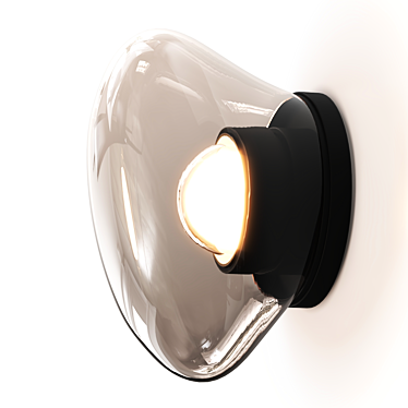 Rotatable Agua Karman Wall Lamp 3D model image 1 